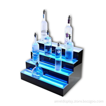 Led Acrylic Wine Display Steps
